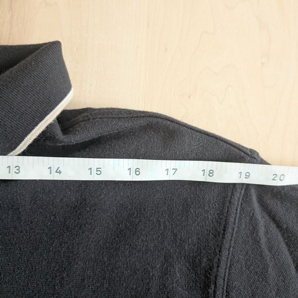 Nike Black and White Polo Shirt Classic Fit - Picture 8 of 10